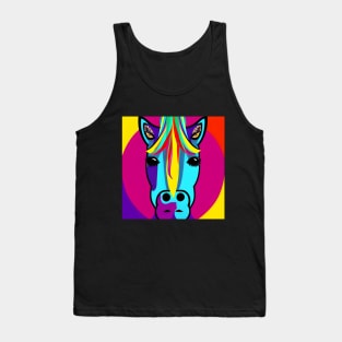 Colorful Horse Tank Top